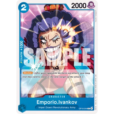 Emporio.Ivankov OP16-044 | OP16 | ProCards México