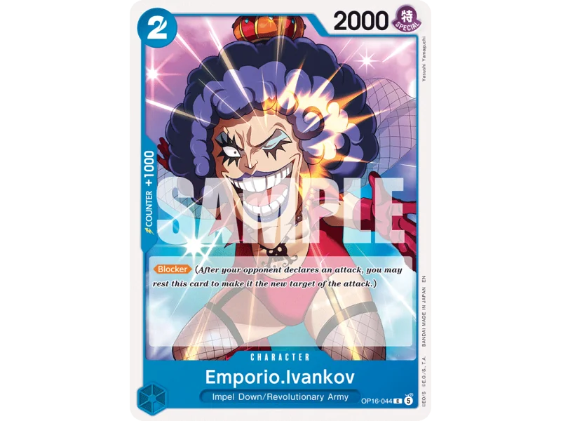 Emporio.Ivankov OP16-044 | OP16 | ProCards México