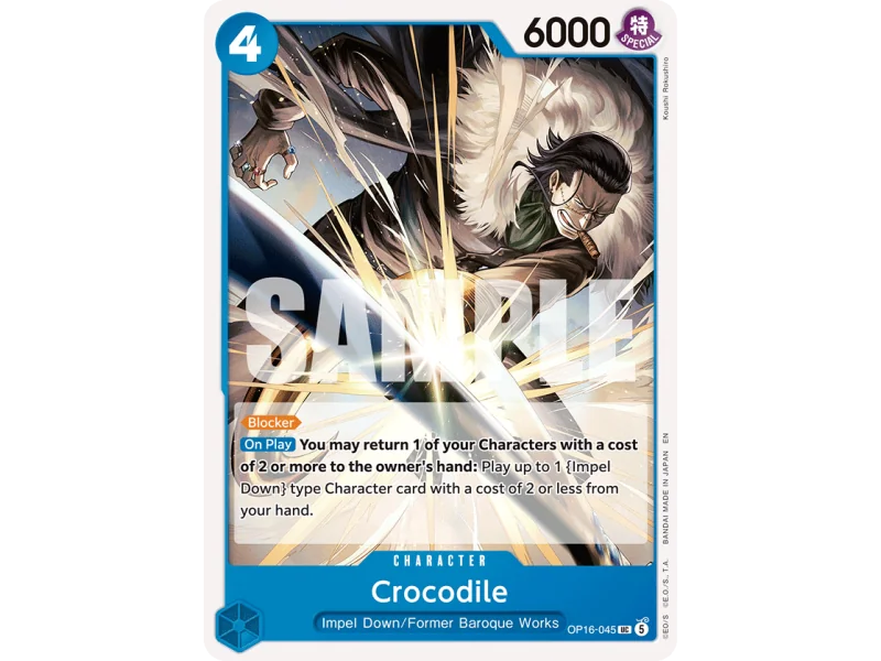 Crocodile OP16-045 | OP16 | ProCards México