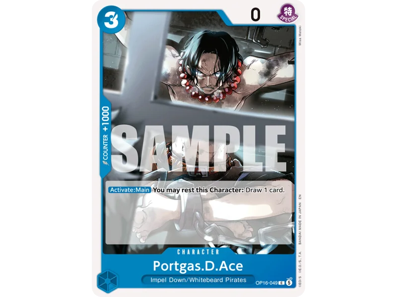 Portgas.D.Ace OP16-049 | OP16 | ProCards México
