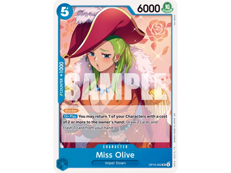 Miss Olive OP16-050 | OP16 | ProCards México