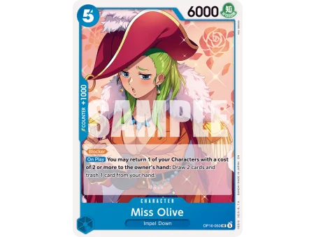 Miss Olive OP16-050 | OP16 | ProCards México