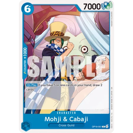 Mohji & Cabaji OP16-051 | OP16 | ProCards México