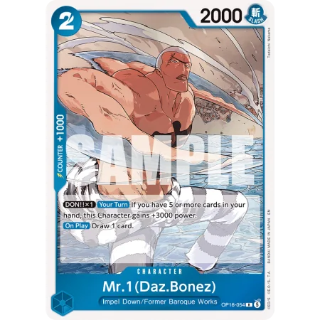 Mr.1(Daz.Bonez) OP16-054 | OP16 | ProCards México