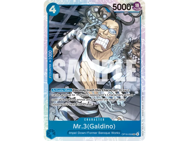 Mr.3(Galdino) OP16-056 | OP16 | ProCards México