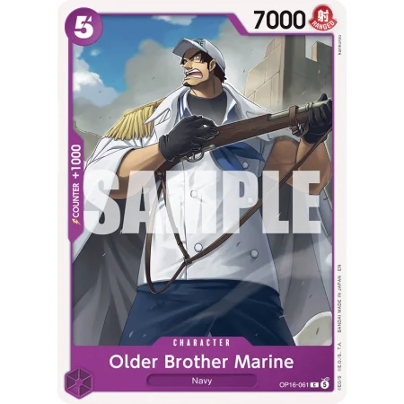 Older Brother Marine OP16-061 | OP16 | ProCards México