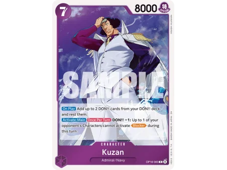 Kuzan OP16-063 | OP16 | ProCards México