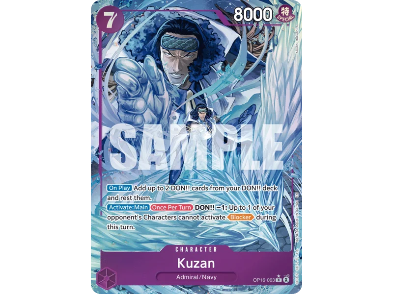 Kuzan OP16-063_p1 | OP16 | ProCards México