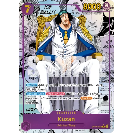 Kuzan OP16-063_p2 | OP16 | ProCards México