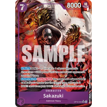 Sakazuki OP16-065_p1 | OP16 | ProCards México