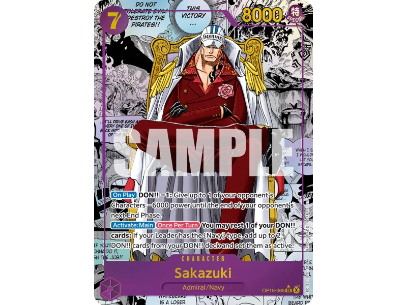 Sakazuki OP16-065_p2 | OP16 | ProCards México