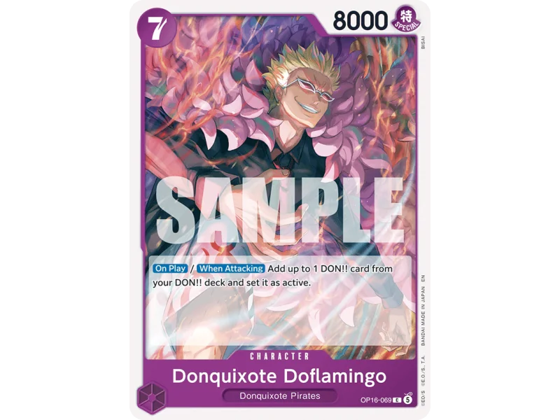 Donquixote Doflamingo OP16-069 | OP16 | ProCards México