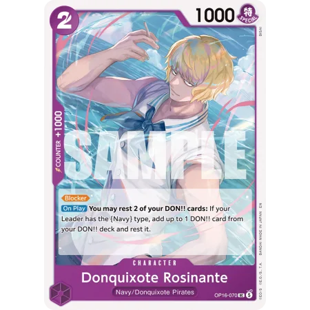Donquixote Rosinante OP16-070 | OP16 | ProCards México