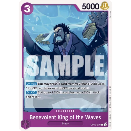Benevolent King of the Waves OP16-071 | OP16 | ProCards México