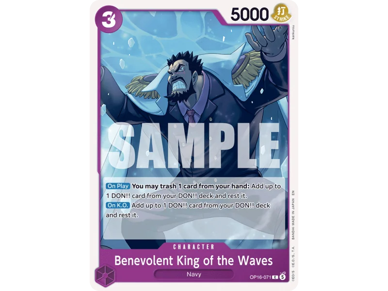 Benevolent King of the Waves OP16-071 | OP16 | ProCards México