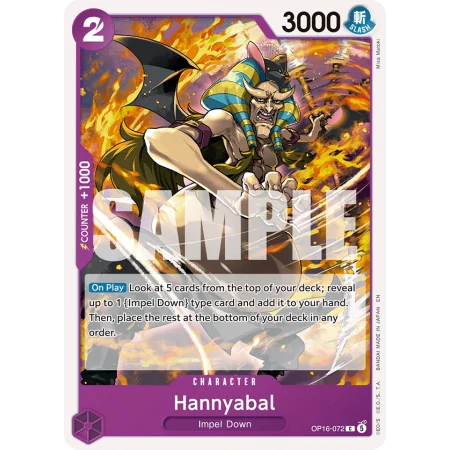 Hannyabal OP16-072 | OP16 | ProCards México