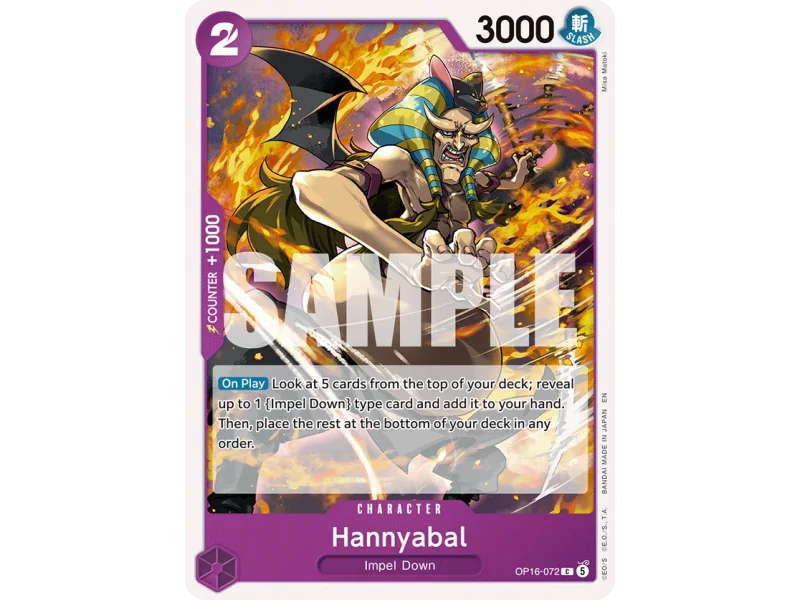 Hannyabal OP16-072 | OP16 | ProCards México