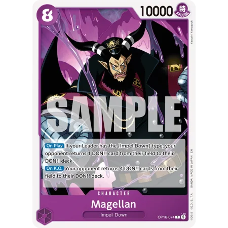 Magellan OP16-074 | OP16 | ProCards México