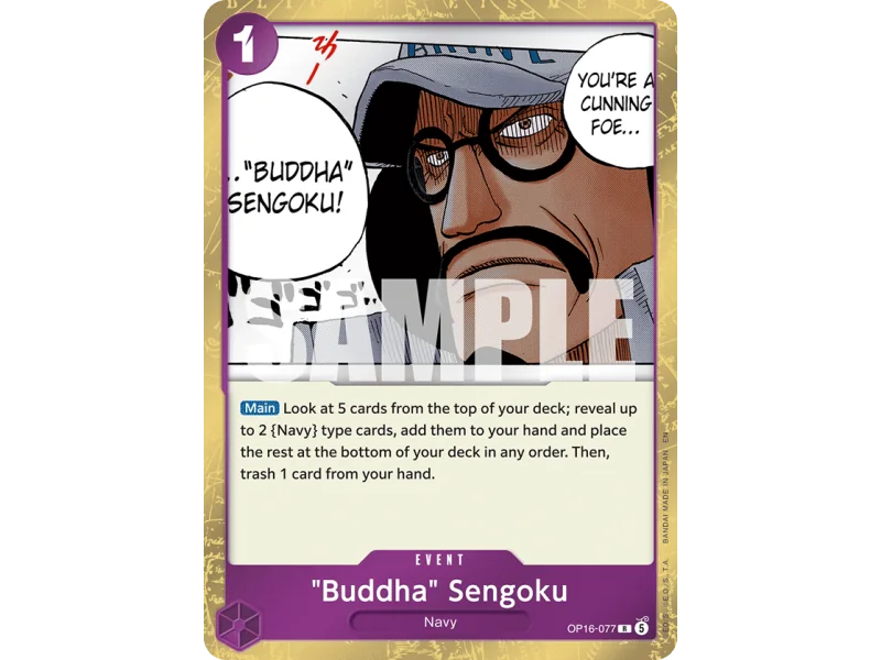 "Buddha" Sengoku OP16-077 | OP16 | ProCards México