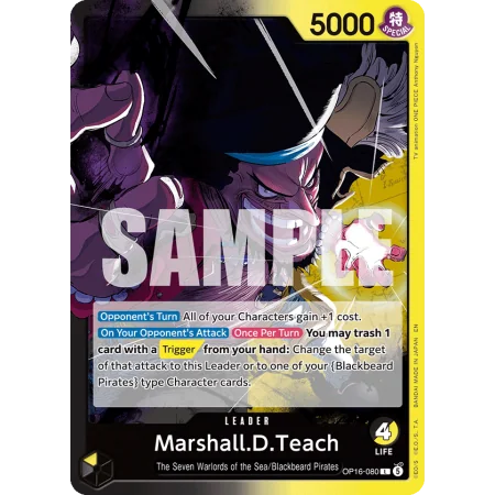 Marshall.D.Teach OP16-080 | OP16 | ProCards México