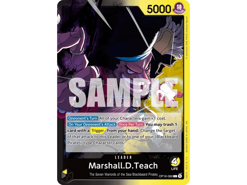 Marshall.D.Teach OP16-080 | OP16 | ProCards México