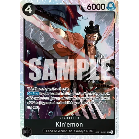 Kin'emon OP16-082 | OP16 | ProCards México
