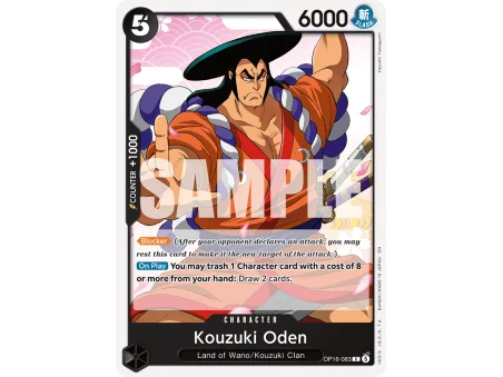 Kouzuki Oden OP16-083 | OP16 | ProCards México
