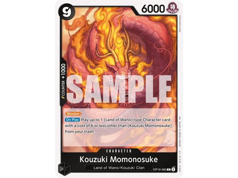 Kouzuki Momonosuke OP16-085 | OP16 | ProCards México