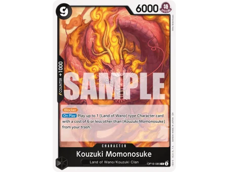 Kouzuki Momonosuke OP16-085 | OP16 | ProCards México