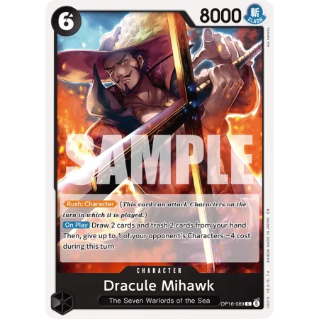 Dracule Mihawk OP16-089 | OP16 | ProCards México