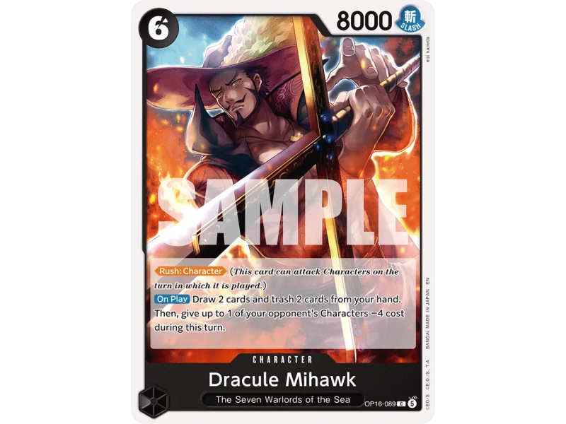 Dracule Mihawk OP16-089 | OP16 | ProCards México