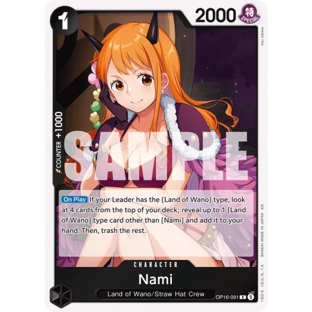 Nami OP16-091 | OP16 | ProCards México