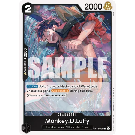 Monkey.D.Luffy OP16-095 | OP16 | ProCards México