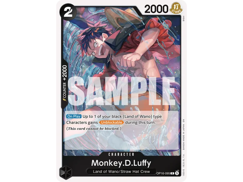 Monkey.D.Luffy OP16-095 | OP16 | ProCards México