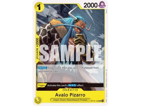 Avalo Pizarro OP16-102 | OP16 | ProCards México