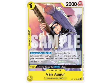 Van Augur OP16-103 | OP16 | ProCards México