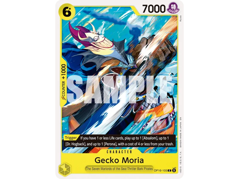 Gecko Moria OP16-105 | OP16 | ProCards México