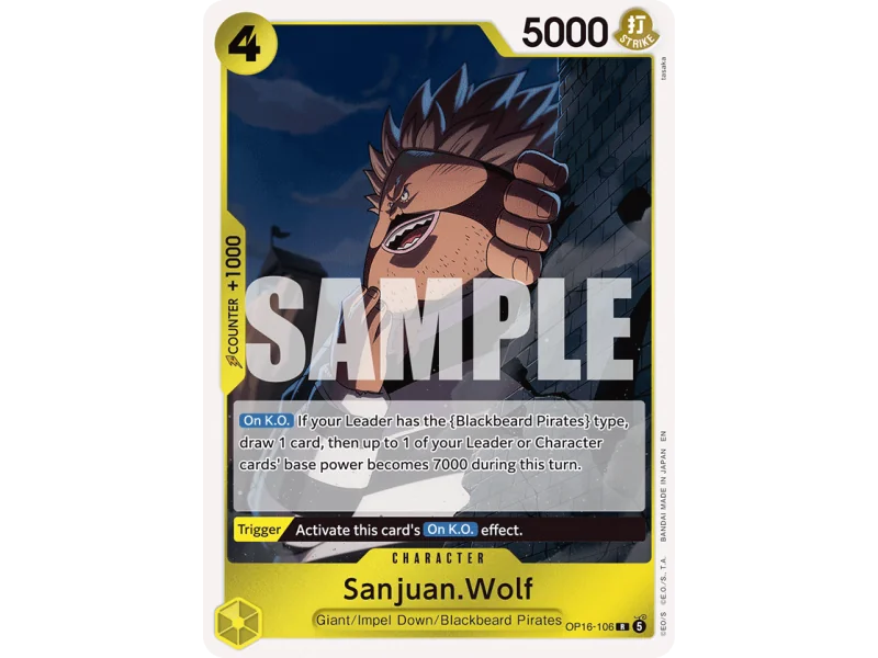 Sanjuan.Wolf OP16-106 | OP16 | ProCards México