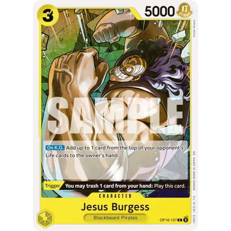 Jesus Burgess OP16-107 | OP16 | ProCards México