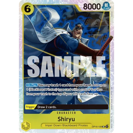 Shiryu OP16-108 | OP16 | ProCards México