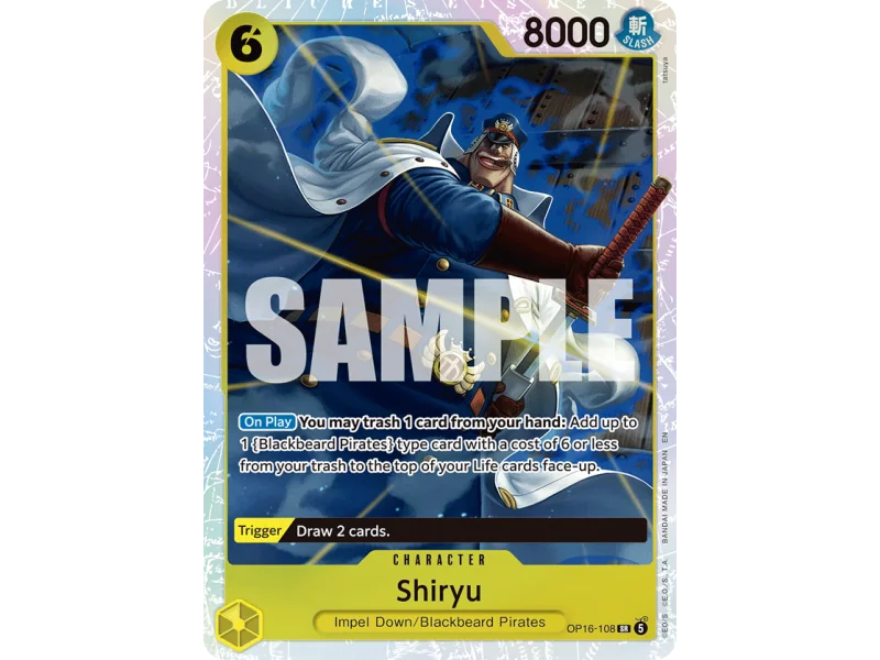 Shiryu OP16-108 | OP16 | ProCards México