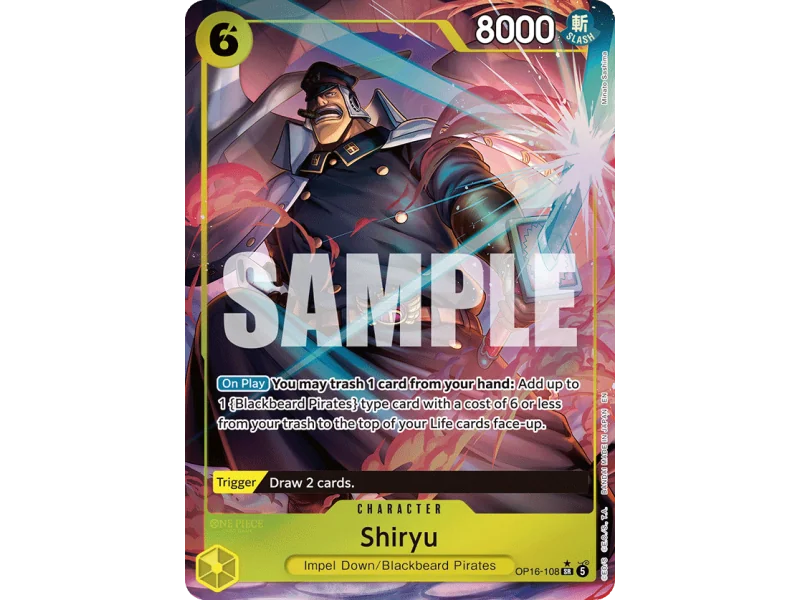 Shiryu OP16-108_p1 | OP16 | ProCards México