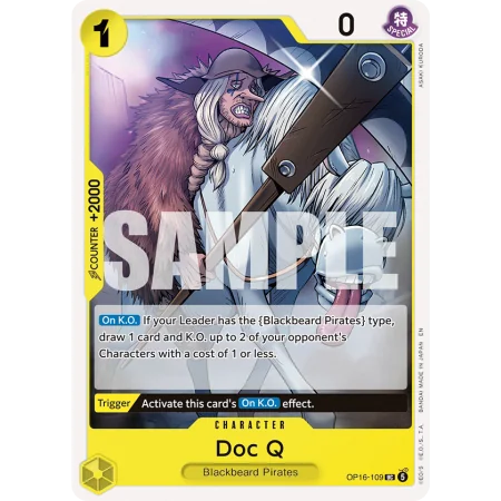 Doc Q OP16-109 | OP16 | ProCards México