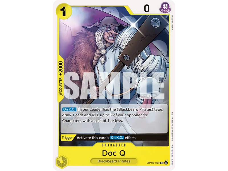 Doc Q OP16-109 | OP16 | ProCards México