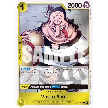 Vasco Shot OP16-110 | OP16 | ProCards México