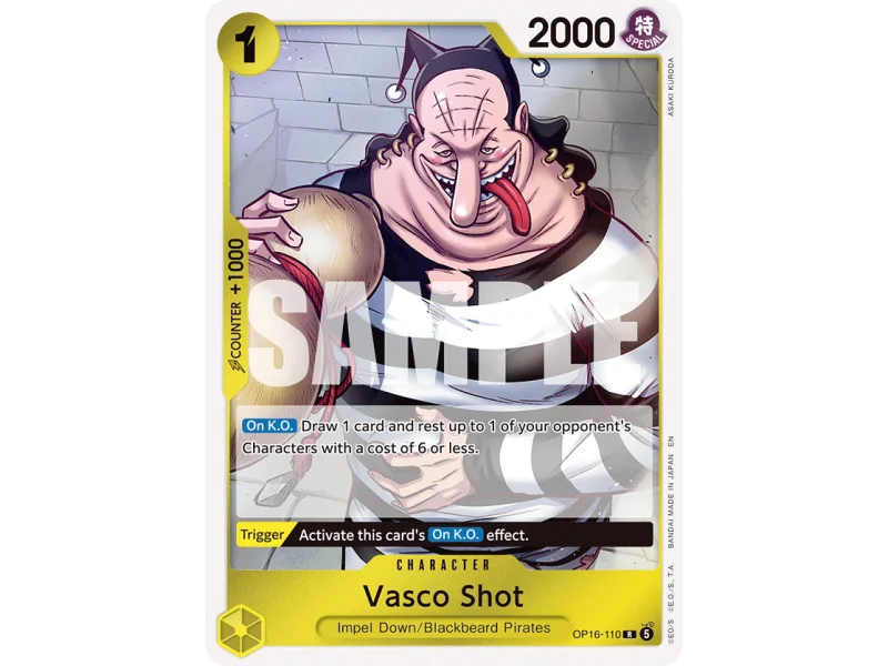 Vasco Shot OP16-110 | OP16 | ProCards México