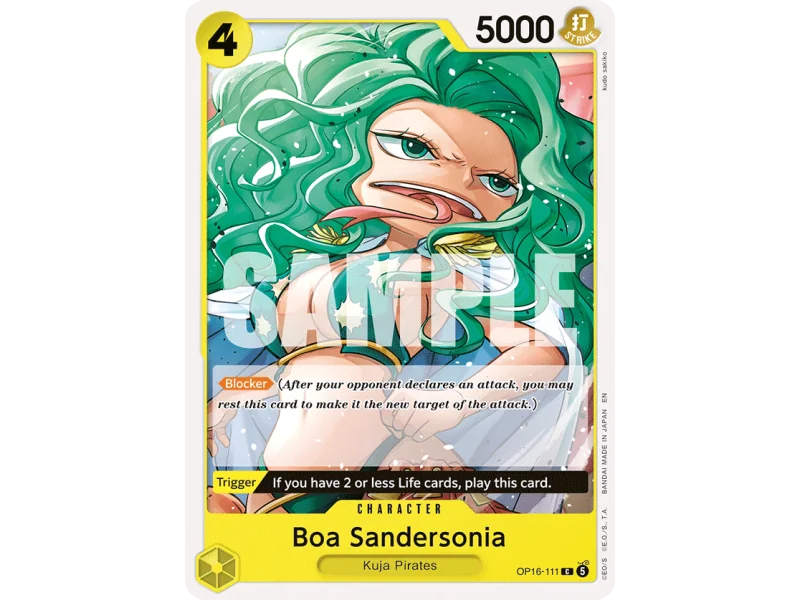 Boa Sandersonia OP16-111 | OP16 | ProCards México