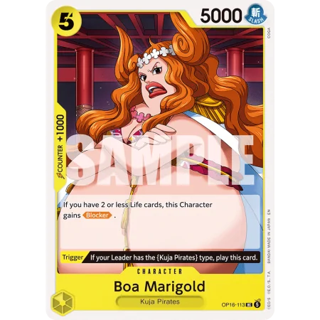 Boa Marigold OP16-113 | OP16 | ProCards México