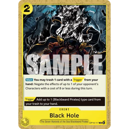 Black Hole OP16-117 | OP16 | ProCards México