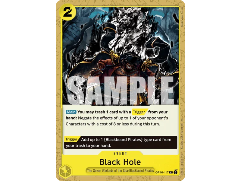 Black Hole OP16-117 | OP16 | ProCards México